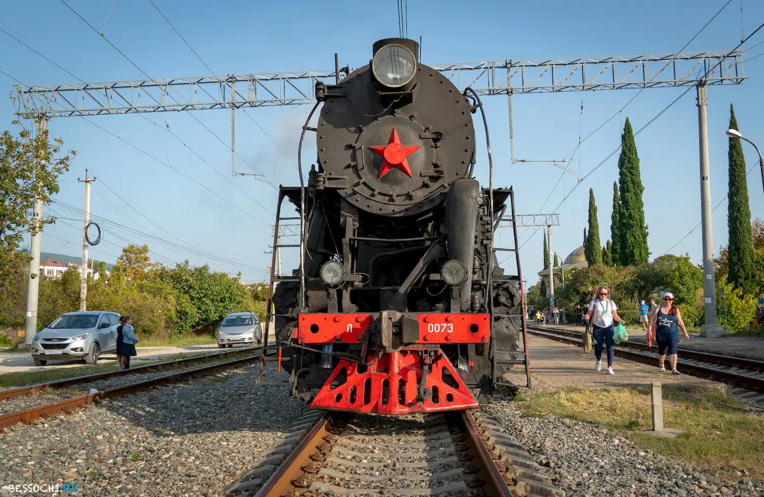 Ретро поезд Золотой орел